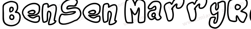 BenSen MarryRose Normal字体转换